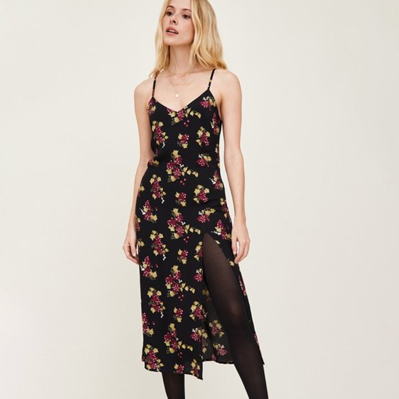 !!!Women's Reformation Crimini Dress Grenache - Picture 1 of 4